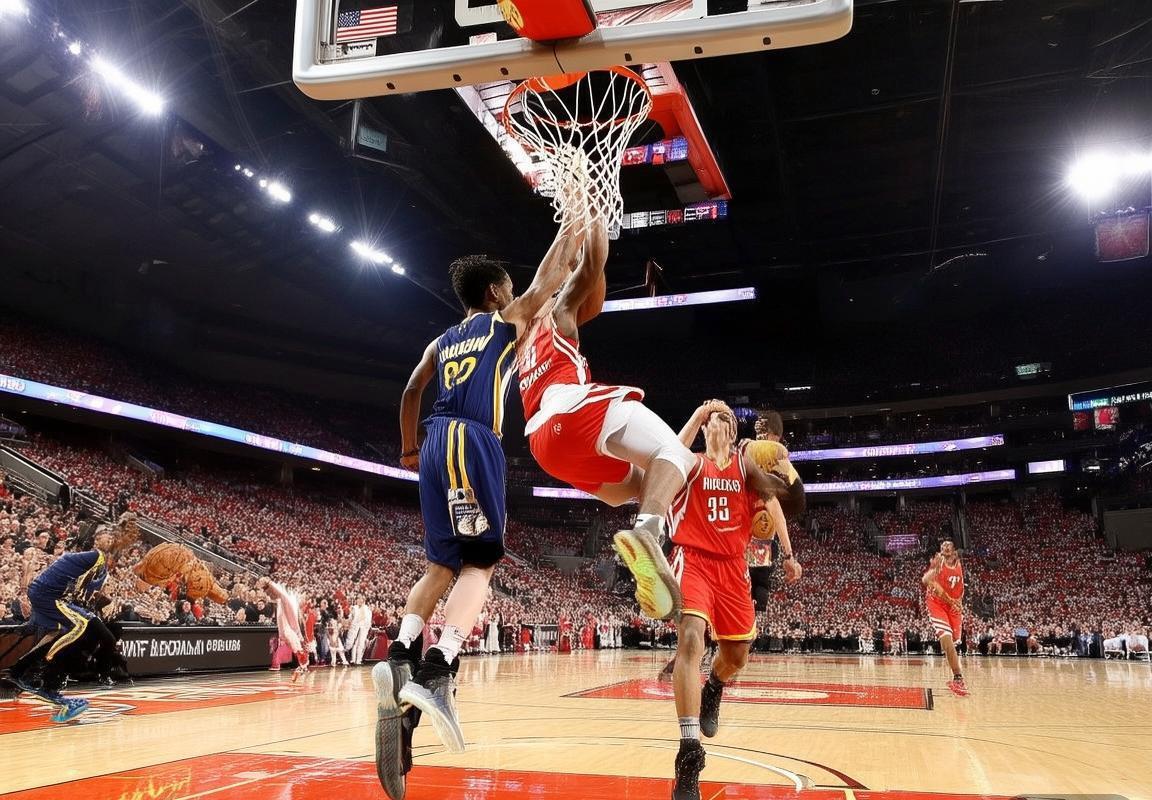 火箭VS爵士巅峰对决：攻防激战亮点解析